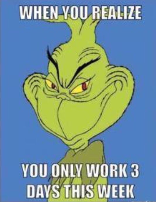 Short Work Week Next Week #82 – First Day of a Short Work Week That Will End With Something Fun ...